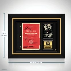 RARE-T Limited Edition Frames X-Files Script Limited Signature Edition Studio Licensed Custom Frame 16 RARE-T Limited Edition Frames X-Files Script Limited Signature Edition Studio Licensed Custom Frame