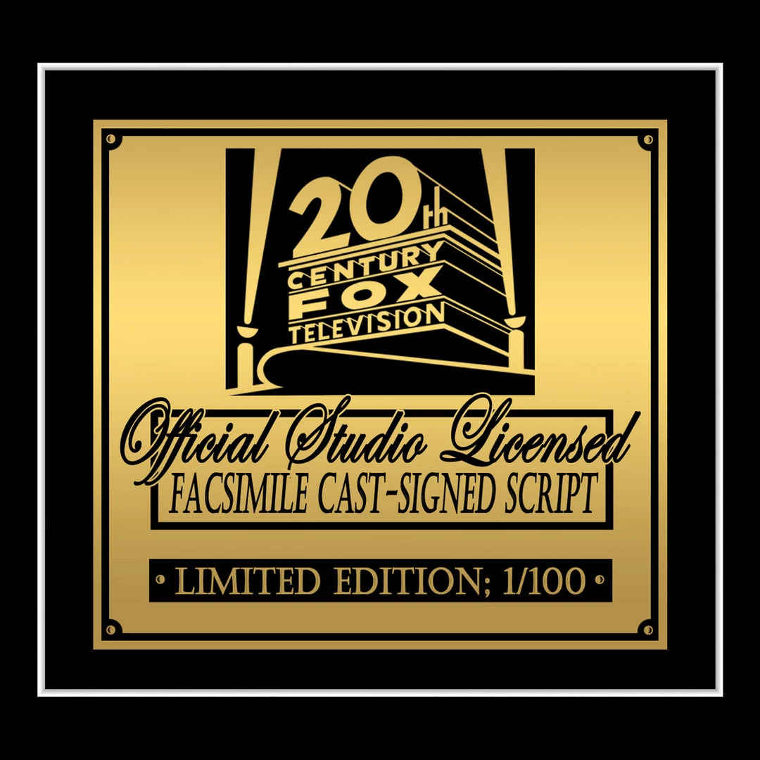 RARE-T Limited Edition Frames X-Files Script Limited Signature Edition Studio Licensed Custom Frame 8 RARE-T Limited Edition Frames X-Files Script Limited Signature Edition Studio Licensed Custom Frame