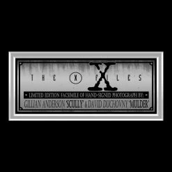 RARE-T Limited Edition Frames The X-Files Photo Limited Signature Edition Studio Licensed Custom Frame