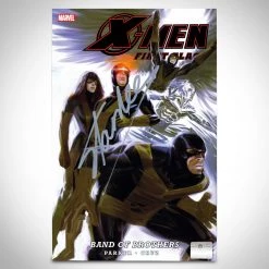 RARE-T X-Men First Class Band Of Brothers Comic Signed Stan Lee