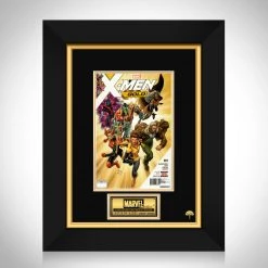 APW X-Men- Gold (2017) #1 'Back To The Basics Part 1' Hand-Signed Comic Book By Stan Lee Custom Frame Signed Memorabilia