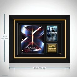 RARE-T Limited Edition Frames X-Men Movie Script Limited Signature Edition Studio Licensed Custom Frame