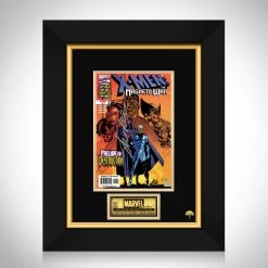 APW X-Men- 'The Magneto War #1 March 1999' Hand-Signed Comic Book By Stan Lee Custom Frame
