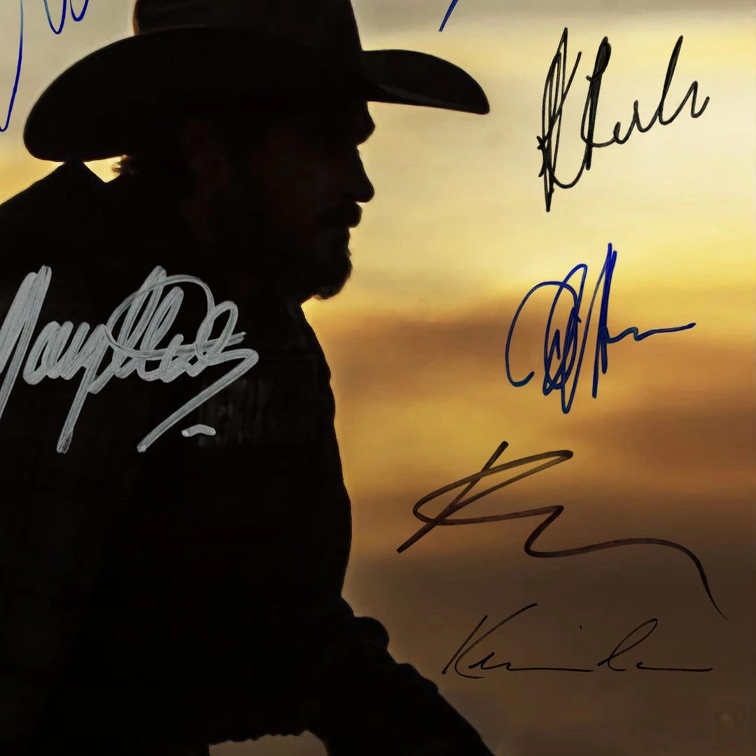 RARE-T Yellowstone Script Limited Signature Edition Studio Licensed Custom Frame Limited Edition Frames 6 RARE-T Yellowstone Script Limited Signature Edition Studio Licensed Custom Frame Limited Edition Frames