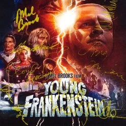 RARE-T Young Frankenstein Script Limited Signature Edition Studio Licensed Custom Frame