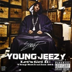 RARE-T Young Jeezy - Let's Get It: Thug Motivation 101 Platinum LP Limited Signature Edition Studio Licensed Custom Frame 17 RARE-T Young Jeezy - Let's Get It: Thug Motivation 101 Platinum LP Limited Signature Edition Studio Licensed Custom Frame