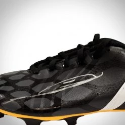 APW Signed Memorabilia Zinedine Zidane- Hand-Signed Black Adidas Soccer Cleat By Zinedine Zidane Custom Museum Diplay