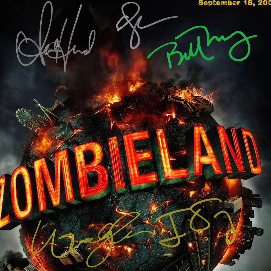 RARE-T Zombieland Script Limited Signature Edition Studio Licensed Custom Frame Limited Edition Frames 5 RARE-T Zombieland Script Limited Signature Edition Studio Licensed Custom Frame Limited Edition Frames