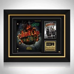 RARE-T Zombieland Script Limited Signature Edition Studio Licensed Custom Frame Limited Edition Frames