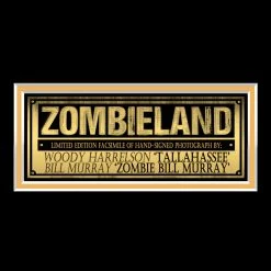 RARE-T Limited Edition Frames Zombieland Photo Harrelson & Bill Murray Limited Signature Edition Studio Licensed Custom Frame