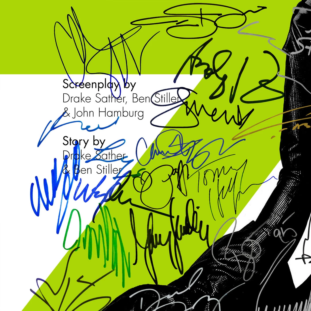 RARE-T Zoolander Script Limited Signature Edition Studio Licensed Custom Frame 6 RARE-T Zoolander Script Limited Signature Edition Studio Licensed Custom Frame