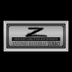 RARE-T Limited Edition Frames Zorro Limited Signature Edition Studio Licensed Photo Custom Frame