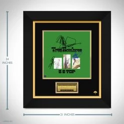 RARE-T ZZ Top - Tres Hombres Limited Signature Edition Studio Licensed LP Cover Custom Frame 13 RARE-T ZZ Top - Tres Hombres Limited Signature Edition Studio Licensed LP Cover Custom Frame
