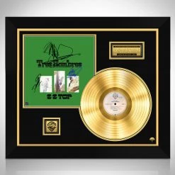 Rare-T ZZ Top - Tres Hombres Limited Signature Edition Studio Licensed Gold LP Custom Frame
