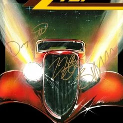 RARE-T Limited Edition Frames ZZ Top Eliminator Platinum LP Limited Signature Edition Studio Licensed Custom Frame