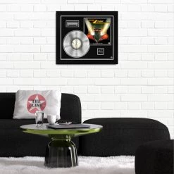 RARE-T Limited Edition Frames ZZ Top Eliminator Platinum LP Limited Signature Edition Studio Licensed Custom Frame 14 RARE-T Limited Edition Frames ZZ Top Eliminator Platinum LP Limited Signature Edition Studio Licensed Custom Frame